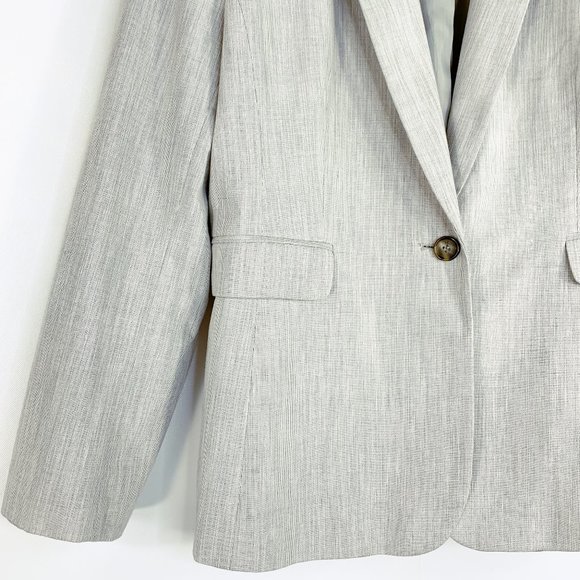 DKNY NWOT Single Button Notch Collar Parke Blazer - Picture 4 of 12